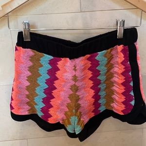 Karina Grimaldi colorful shorts elastic waist